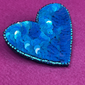 La Broche Amoureuse Turquoise