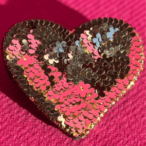 La Broche Amoureuse dorée