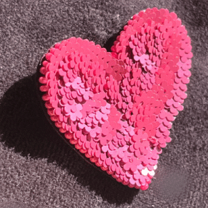 La Broche Amoureuse Rose