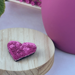 La Broche Amoureuse Rose