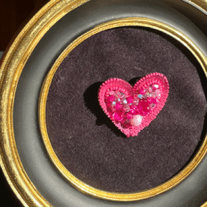 La Broche Audacieuses Rose